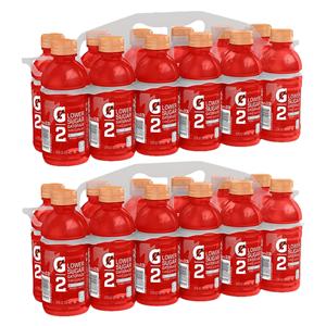 Gatorade G2 Nutritional Beverage Fruit Punch 12oz Bottle 24/Ca