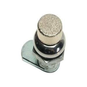 Latch Knob Satin Finish Stainless Steel Ea