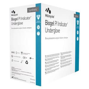 Synthetic Polyisoprene Surgical Gloves 8 Blue 200Pr/Ca