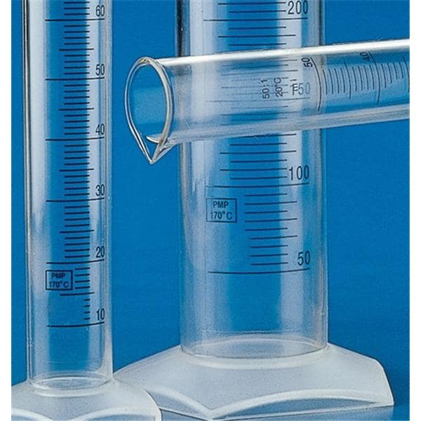 Graduated Cylinder PMP Clear 1000mL Ea