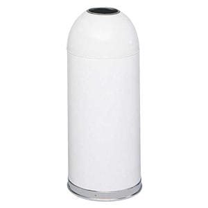 Can Trash Dome/Open Top/Stainless Steel Ea