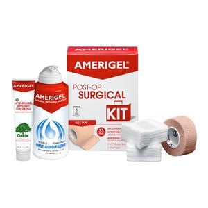 Amerigel Multiple Ingredients Post Op Kit 1"x5yd Assorted