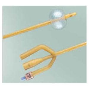 Bardex IC 3-Way Foley Catheter Short Round Tip Hydrogel Coated Latex 22Fr 5cc