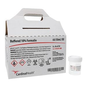 Handi Pack Formalin Container Neutral Buffered 10% 30mL 96/Ca