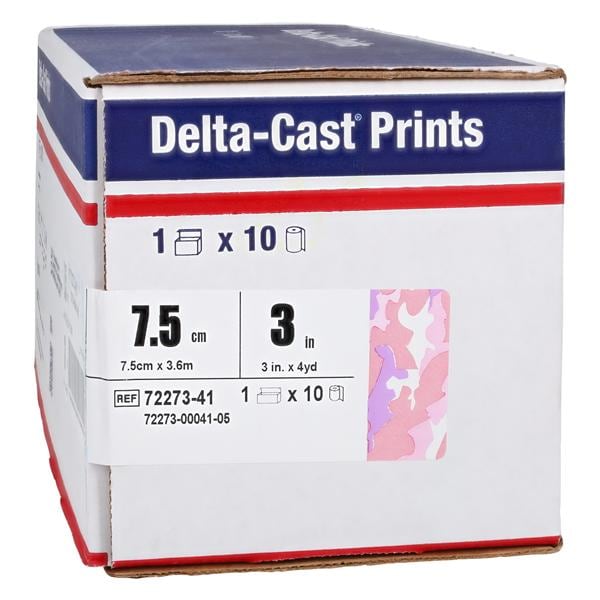 Delta-Cast Prints Casting Tape Pink Camouflage 3"x4yd
