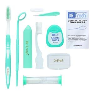Dr Fresh Orthodontic Toothbrush Patient Kit Full Head Ea