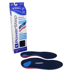 Powerstep Protech Met Orthotic Full Length Men 6-6.5 / Women 8-8.5