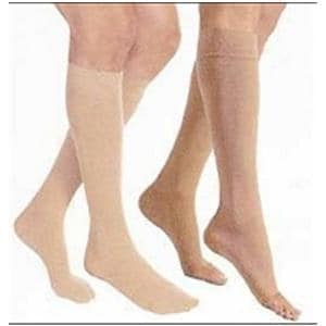 Opaque Compression Stocking Knee High Medium Natural