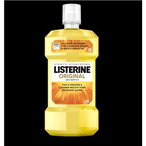 Listerine Mouthwash 1 Liter Mint 1L/Ea