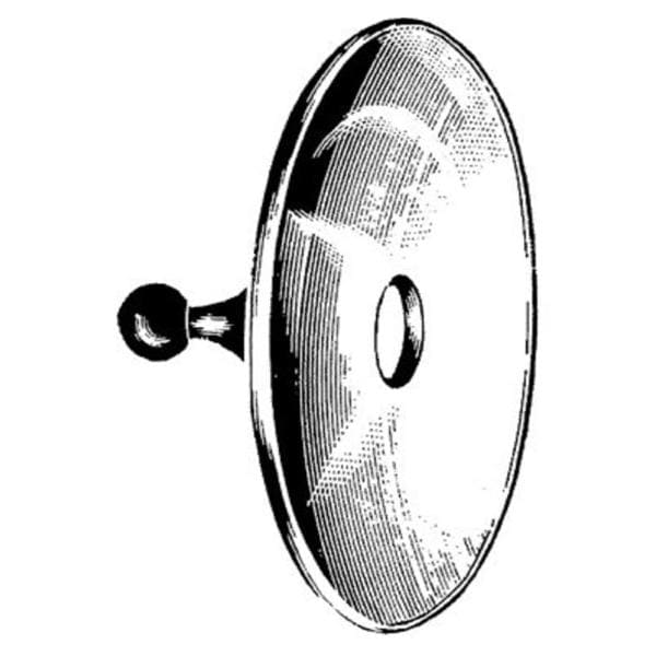 Hand Mirror Stainless Steel Ea