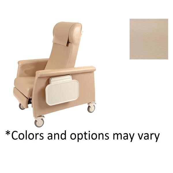 Elite CareCliner Clinical Recliner Vinyl 450lb Capacity Taupe Ea