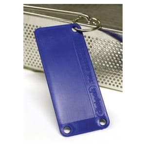 HealthMark Identification Tag Blue 3.5x1.5" Resin Bonded 100/Pk