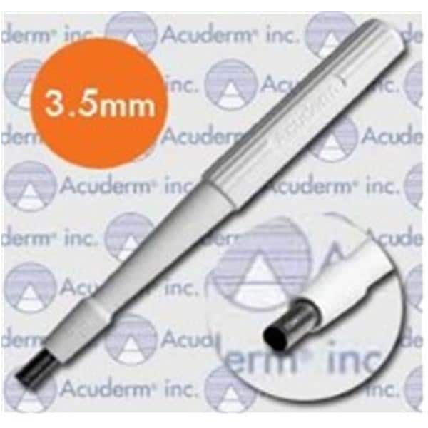 Acu-Punch Dermal Biopsy Punch 3.5mm Stainless Steel Blade Sterile Dsp 25/Bx