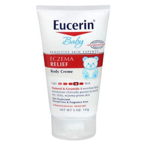 Eucerin Eczema Relief Cream 5oz Fragrance Free 12/Ca