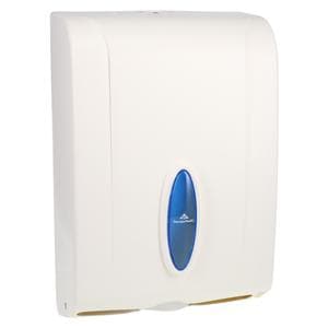 Paper Towel Dispenser White Plastic Ea