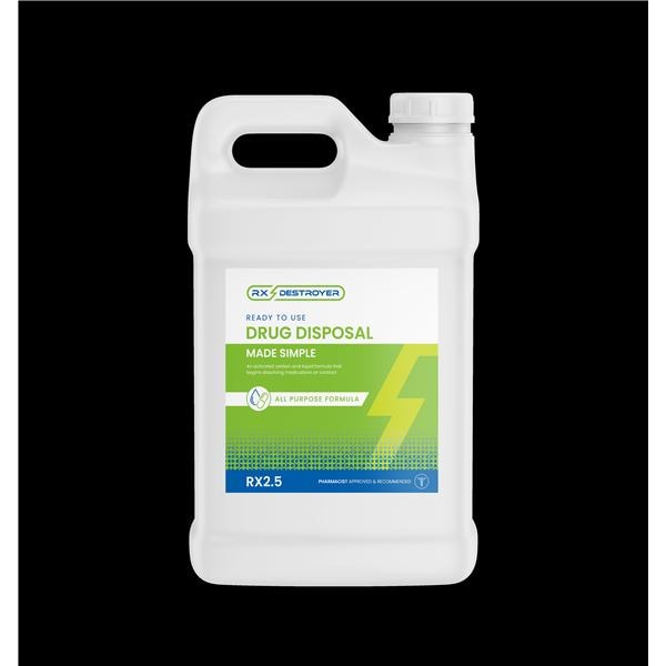 Rx Destroyer Disposal Solution 2.5gal 2/Ca