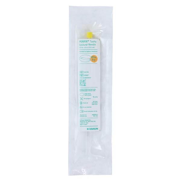 Perifix Tuohy Epidural Needle 20g 15cm