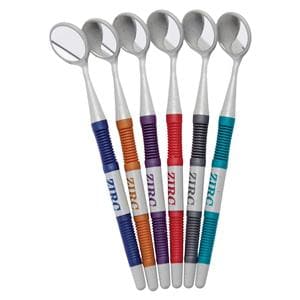 Crystal HD Mirror Size 5 Soft Grip Cone Socket Assorted Jewel 12/Pk