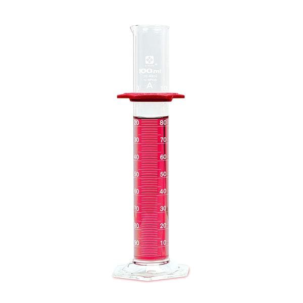 Sibata Graduated Cylinder Glass 500mL 2/Pk
