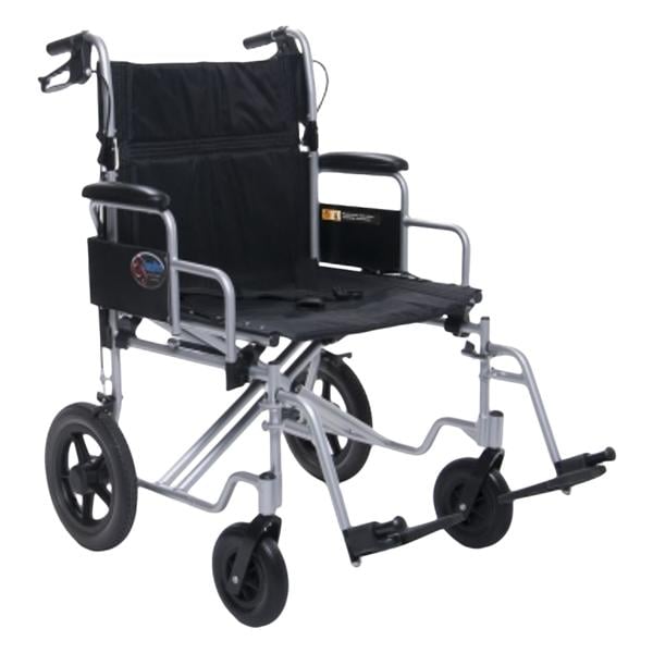 Transport Wheelchair 400lb Capacity Adult