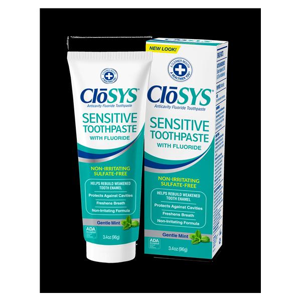CloSYS Toothpaste 3.4 oz 0.24% NaF Ea