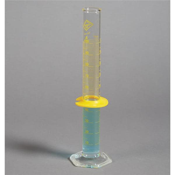 Graduated Cylinder Borosilicate Glass Clear 100mL Ea