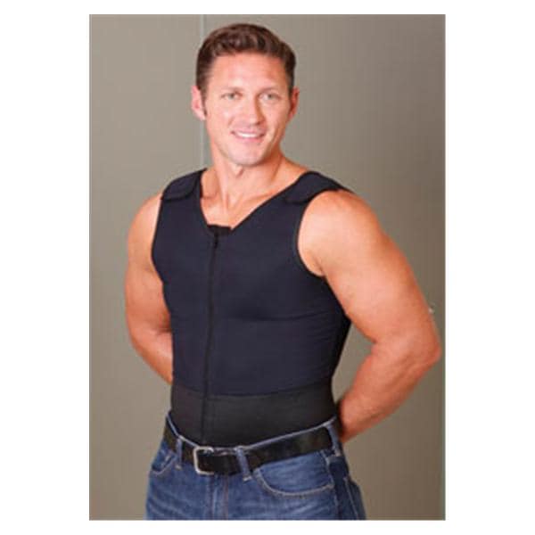 Vest Support Large Men Black