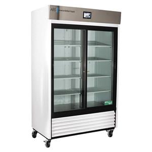 TempLog Premier Laboratory Refrigerator 47 Cu Ft 2 Glass Doors 1 to 10C Ea