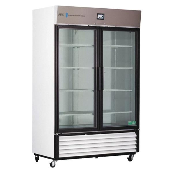 TempLog Premier Laboratory Refrigerator 49 Cu Ft 2 Glass Doors 1 to 10C Ea