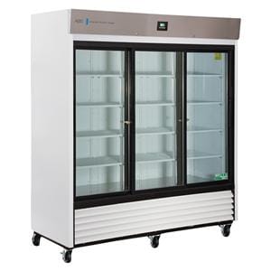 Premier Laboratory Refrigerator 69 Cu Ft 3 Glass Doors 1 to 10C Ea