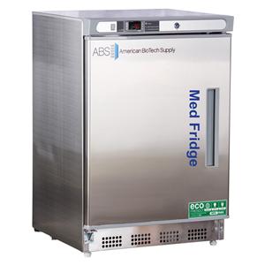 Premier Laboratory Refrigerator 4.6 Cu Ft Solid Door 2 to 8C Ea