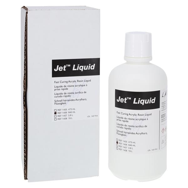 Jet Tooth Shade Temporary Material Liquid Self Cure 946mL/Bt