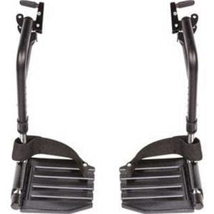 Hemi Legging Footrest For Wheelchair 1/Pr