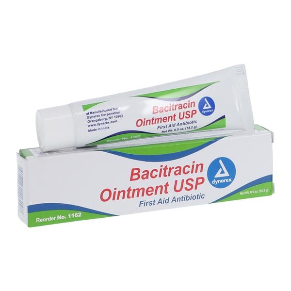 Bacitracin Ointment 500u/gm 0.5oz/Tb, 72 TB/CA