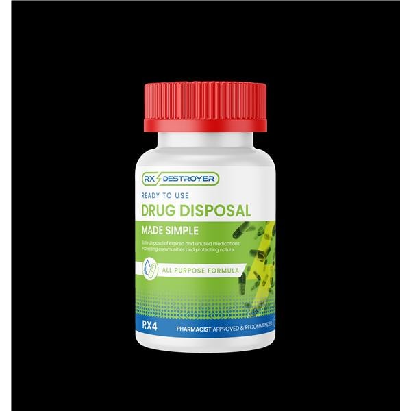 Rx Destroyer Pharmaceutical Disposal 4oz 24/Ca