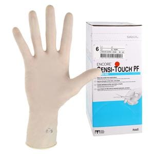 ENCORE Sensi-Touch PF Latex Surgical Gloves 6 Natural 50Pr/Bx