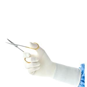 ENCORE Perry Style 42 PF Latex Surgical Gloves 6.5 Natural 50Pr/Bx