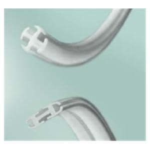 Drain Channel Silicone 3/8" Full Fluted Flat Tip With Trocar Sterile 10/Ca