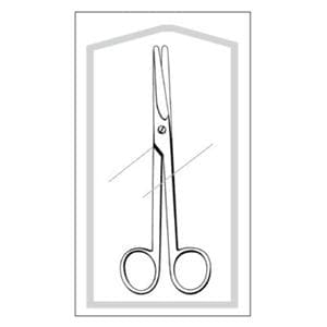 Econo Mayo Dissecting Scissors Straight 5-1/2" Stainless Steel Sterile Dsp 50/Ca