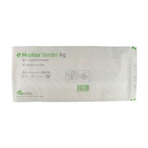 Mepilex Border Ag Foam Post-Op Dressing 4x12" Sterile Adhesive Adherent LF, 5 BX/CA