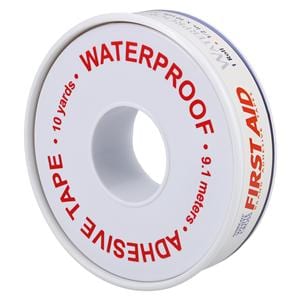 American White Cross Tape Cloth 1/2"x10yds White Non-Sterile 12/Bx