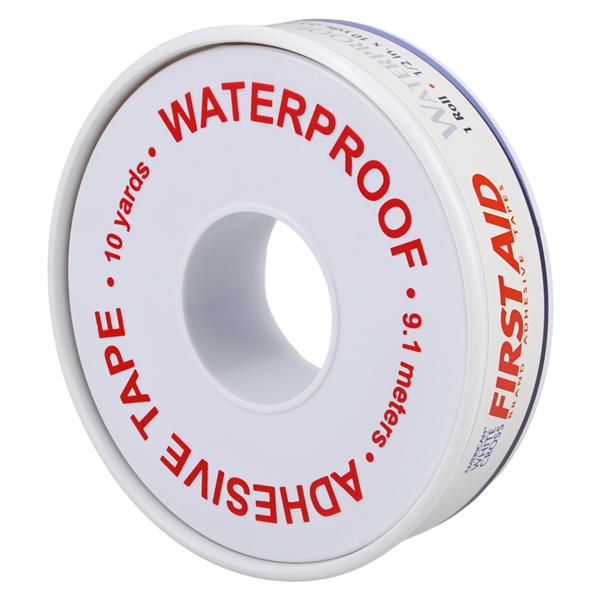 American White Cross Tape Cloth 1/2"x10yds White Non-Sterile 12/Bx