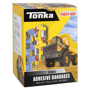 Stat Strip Adhesive Bandage Plastic 3/4x3" Tonka Sterile 100/Bx