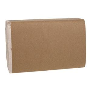 Pacific Blue Basic Paper Towel Single Fold Dsp Fbr 9.25x10.25 Brn 4000/Ca