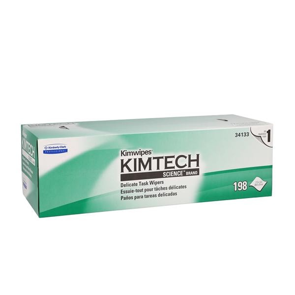 Kimtech Kimwipes Wipe Cellulose 12 in x 12 in White 2970/Ca