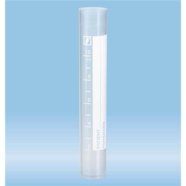 PE: Polypropylene Serum Tube 10mL Non-Sterile 1000/Ca