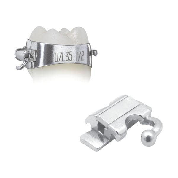 Elite Molar Band Pre-Welded Assembly LR6 -25 T/0A/+4Off Size 31.5 Single 1/Pk