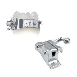 Elite® Molar Band Pre-Welded Assembly UL6 -10T /0A+10Off Size 36.5 Single 1/Pk