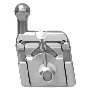 Carriere® SLX® Std Trq Rx Self-Ligating Bracket .022 UL3 +7T 8A 0O w/ Hk 10/Pk