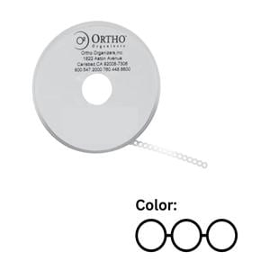 Ortho Organizers Chain Elastic Standard 15 Feet Latex-Free Black Ea